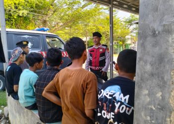 Edukasi Kamtibmas, Polisi Muara Gembong Ajak Remaja Jauhi Premanisme
