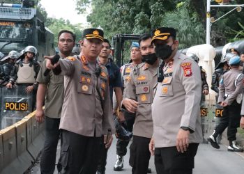 2.554 Personel Gabungan Dikerahkan, Amankan Aksi Massa Ojol Di Monas Dan DPR Hari Ini