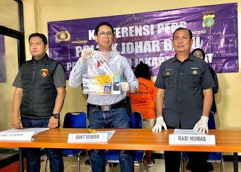 Polsek Johar Baru Bekuk Pengedar Sabu Residivis, Barang Bukti Sabu Disimpan dalam Bungkus Rokok