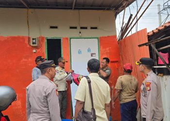 Tiga Pilar Jatinegara Tertibkan Spanduk dan Pos Ormas GRIB di Rawa Bunga