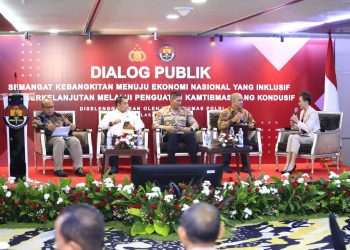 Polri Gelar Dialog Publik: Dorong Ekonomi Nasional Inklusif dan Berkelanjutan Melalui Penguatan Kamtibmas