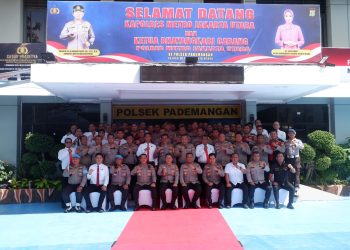 Kapolres Metro Jakarta Utara Kunjungi Polsek Pademangan, Tekankan Profesionalisme dan Solidaritas Anggota