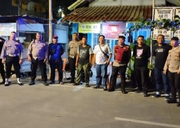 Polsek Koja Gelar Patroli Skala Sedang, Ciptakan Rasa Aman di Malam Hari