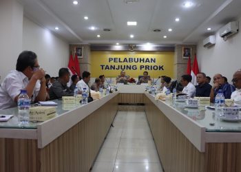 “Polres Pelabuhan Tanjung Priok Gelar Rapat Lintas Sektoral Antisipasi Kemacetan Jelang Libur Kenaikan Isa Almasih 2025