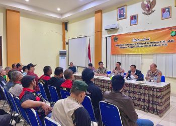 Kapolsek Jatinegara Silaturahmi Bersama Siskomas, Tegaskan Sinergi dan Peran Aktif Cegah Tawuran