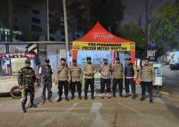 Polsek Menteng Gencarkan Patroli Di Perbatasan Kwitang–Kalipasir: Antisipasi Tawuran Warga dan Kejahatan Malam