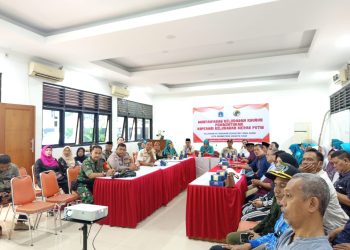 Dukung Program Presiden, Tiga Pilar Petamburan Hadiri Muskel Khusus Pembentukan Koperasi Kelurahan Merah Putih