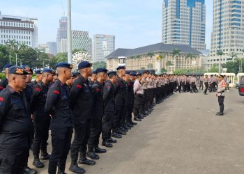 Demo Buruh di Menara Danareksa, Polisi Siap Jaga Aksi Tetap Kondusif