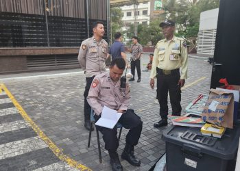 Polsek Kemayoran Sambangi Gereja Reformed Injili, Antisipasi Curanmor di Lokasi Ibadah