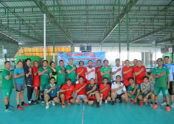 Wakapolres Metro Bekasi Hadiri Kegiatan Olahraga Futsal Bersama Serikat Pekerja/Buruh Kabupaten Bekasi