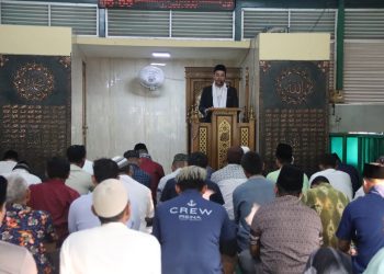Polres Kepulauan Seribu Gelar Sholat Idul Adha 1446 H di Masjid Baitul Jannah Marina Ancol
