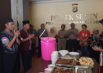 Halal Bihalal Iduladha, Polsek Senen Pererat Silaturahmi dan Semangat Kekeluargaan