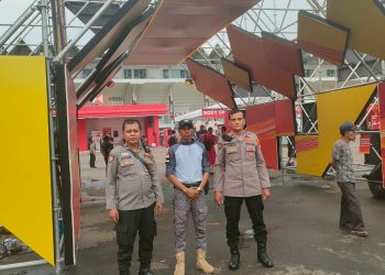 Polri Lakukan Pengamanan Hari Ke Tiga “Anime Festival Asia Indonesia 2025” di JCC Senayan