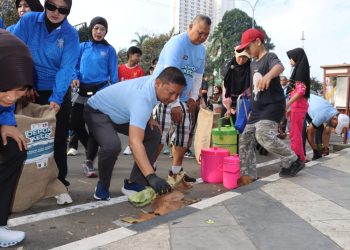 Wakapolres Metro Depok Hadiri Peringatan Hari Lingkungan Hidup Sedunia di CFD Margonda