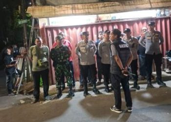 Patroli Gabungan Tiga Pilar di Tanah Abang, Polisi Pastikan Situasi Aman dan Kondusif