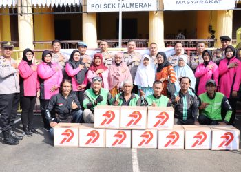 Ojol dan Warga Dapat Layanan Kesehatan Gratis dari Polres Jakbar, Ini Kata Wakapolres