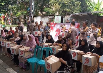 Polri Tebar Kepedulian Lewat Baksos HUT ke-79 di Menteng