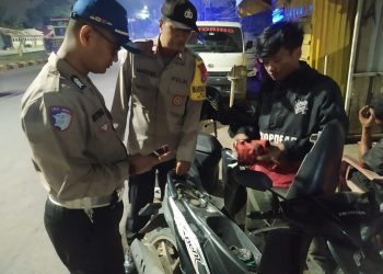Polsek Cikarang Pusat Gelar Operasi Kejahatan Jalanan, Antisipasi 3C dan Tawuran Remaja di Kalimalang