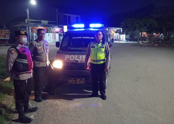 Polsek Babelan Gelar Patroli Dini Hari di Perum Taman Kebalen Indah, Cegah 3C dan Gangguan Kamtibmas