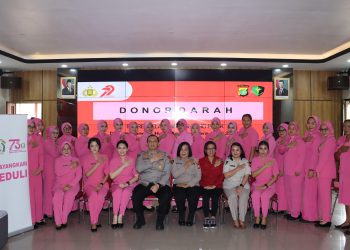 Bakti Kesehatan Donor Darah Sambut Hari Bhayangkara Ke 79 Polres Priok