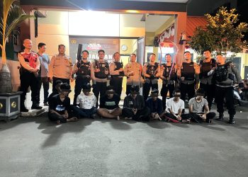 Patroli Presisi Polres Jaksel Gagalkan Tawuran, Enam Pemuda Diamankan