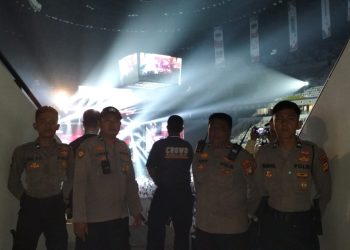 Polres Jakarta Pusat Amankan Medco Synergy Day 2025 di GBK, Ribuan Penonton Hadir Tertib