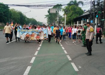 Polsek Matraman Amankan Jalan Santai HUT Gereja St. Yoseph, Wujudkan Sinergi dan Program “Mantap dan Taktis”