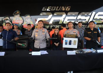 Tawuran Maut di Jati Asih, 5 Pelaku diamankan Team Resmob Bekasi Kota