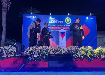 30 RIBU PELARI TUMPAH RUAH DI JAKARTA, BRIMOB POLDA METRO JAYA KAWAL KETAT BTN JAKARTA INTERNATIONAL MARATHON 2025