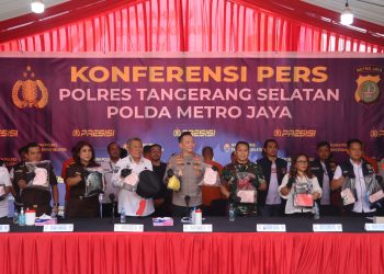 Polres Tangsel Ungkap 8 Kasus Kekerasan Seksual terhadap Anak dan Perempuan, 10 Tersangka Diamankan