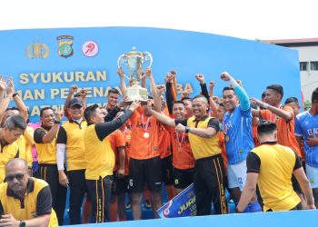 Hari Bhayangkara ke-79, Polda Metro Jaya Gelar Syukuran dan Bagikan Hadiah Perlombaan