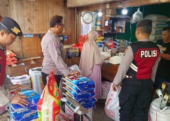 Polsek Matraman Pantau Stabilitas Harga Sembako di Pasar Palmeriam