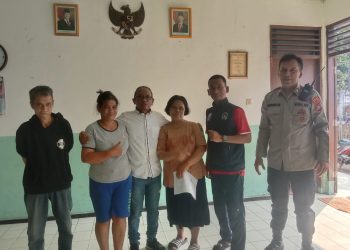 Polsek Makasar Fasilitasi Problem Solving Dua Warga Kebon Pala Secara Kekeluargaan