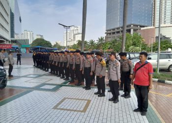 Malam Minggu di Jakarta Fair 2025, Polisi Kerahkan Puluhan Personel Amankan Keramaian