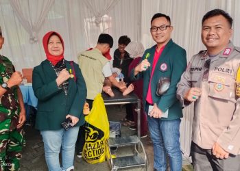 Sinergitas TNI-Polri: Bhabinkamtibmas dan Babinsa Hadiri Kegiatan Sunat/Khitan Masal di Adira Finance