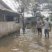 Bhabinkamtibmas Lakukan Pengecekan Banjir Di Desa Pantai Harapan Jaya Muaragembong