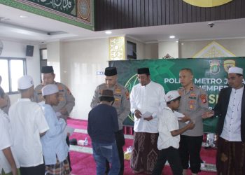 Polres Metro Jakbar Peringati Tahun Baru Islam 1447h dengan Santunan dan Doa Bersama Anak Yatim