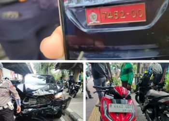Lalai Sekejap, Nyawa Taruhannya: Polisi Bergerak Cepat Tangani Laka Beruntun di Rawamangun