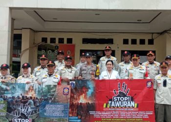 Cegah Tawuran dan Kenakalan Remaja, Bhabinkamtibmas Paseban Gelar Sosialisasi Bersama Tiga Pilar
