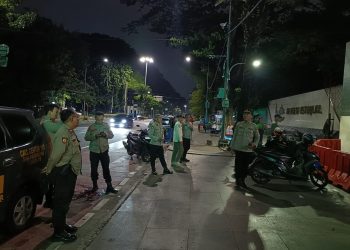 Kekuatan Penuh Tiga Pilar Sawah Besar, Di Lapangan Dalam Patroli Gabungan Malam Hari