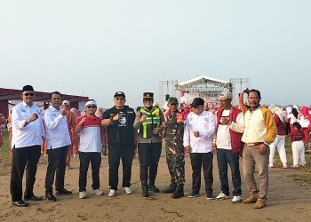 Polsek Kedungwaringin Amankan Kegiatan Botram dan Peresmian Koperasi Desa Merah Putih