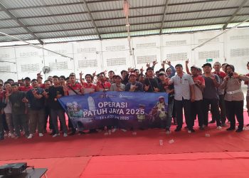 Unit Kamsel Sat Lantas Polres Metro Bekasi Kota Laksanakan Sosialisasi Keselamatan Berlalu Lintas