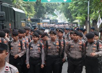Polisi Terjunkan 1.658 Personel Gabungan Amankan Sidang Putusan Hasto Kristiyanto di PN Jakarta Pusat