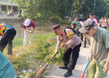 Sinergi Tiga Pilar Kelurahan Kalibaru Gelar Apel Grebeg K.3 Di Medan Satria