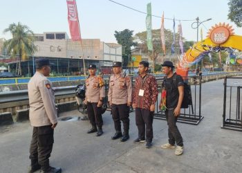 Polsek Metro Menteng Amankan Festival Kalipasir, Warga Diimbau Waspada Copet