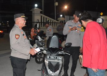 Polsek Tambun Selatan Gelar Operasi Kejahatan Jalanan dan Patroli Mobile, Antisipasi Tawuran dan Balap Liar di Wilayah Hukum Polres Metro Bekasi