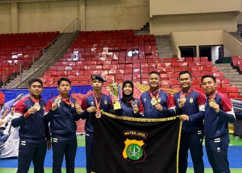 Brimob Polda Metro Jaya Raih Juara Umum 3 pada Kejuaraan Taekwondo Kapolri Cup Ke-6 Tahun 2025