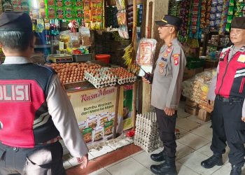 Polsek Matraman Pantau Harga Sembako di Pasar Palmeriem, Wujud Kepedulian Polri terhadap Kebutuhan Masyarakat