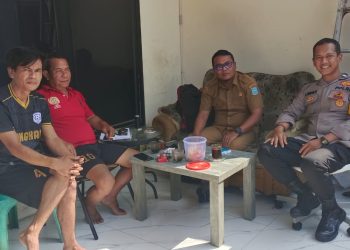 Bhabinkamtibmas Pondok Jagung Timur Pererat Silaturahmi dan Sampaikan Pesan Kamtibmas