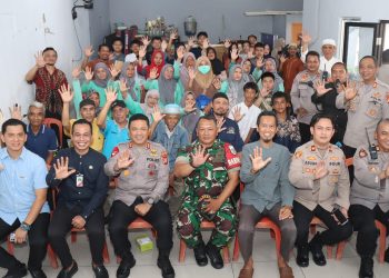 Polres Jakpus Hadirkan Solusi di Tengah Warga Lewat Jumat Curhat Plus